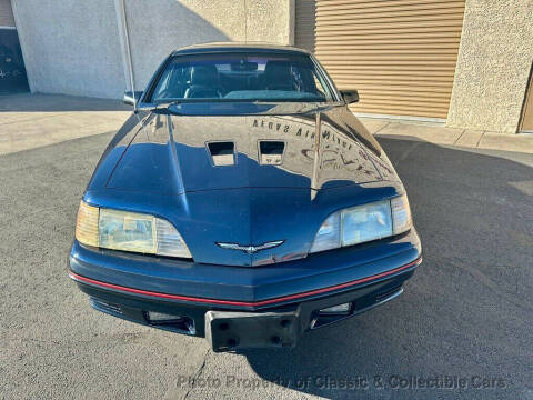 1988 Ford Thunderbird Turbo