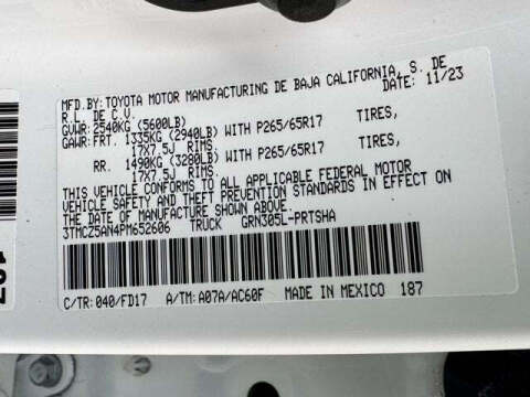 2023 Toyota Tacoma TRD Sport