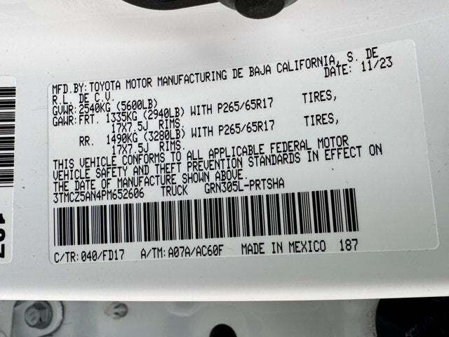 2023 Toyota Tacoma TRD Sport