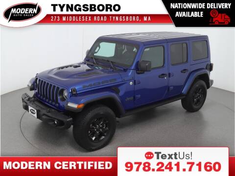 2019 Jeep Wrangler Unlimited for sale at Modern Auto Sales in Tyngsboro MA