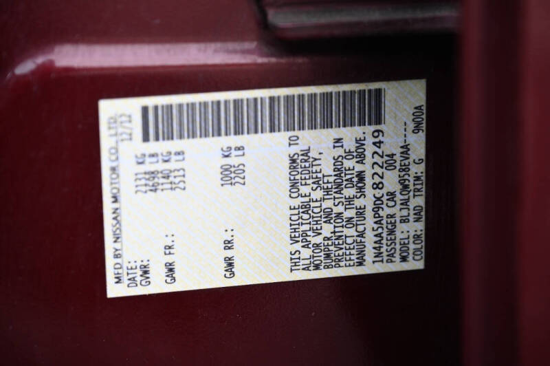 2013 Nissan Maxima 3.5 S