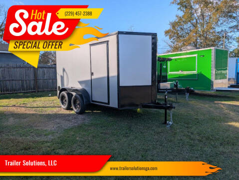 2025 6x12 Tandme  Axle 6x12 Enclosed Cargo Trailers for sale at Trailer Solutions, LLC in Fitzgerald GA