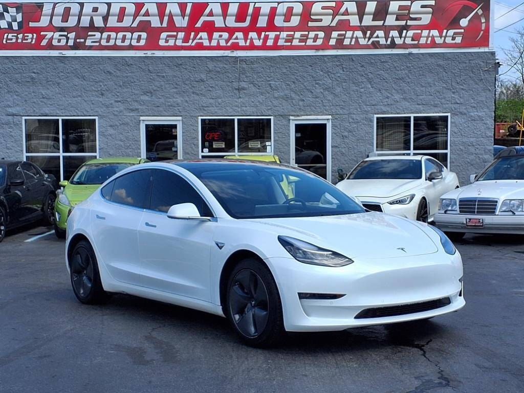 White 2020 Tesla Model 3 Long Range AWD Long Range 4dr Sedan 1