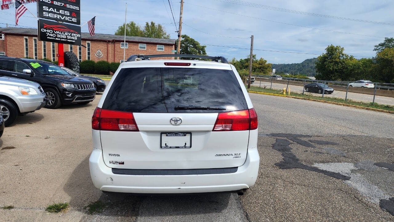 2005 Toyota Sienna for sale at River Front Motors in Bellaire, OH