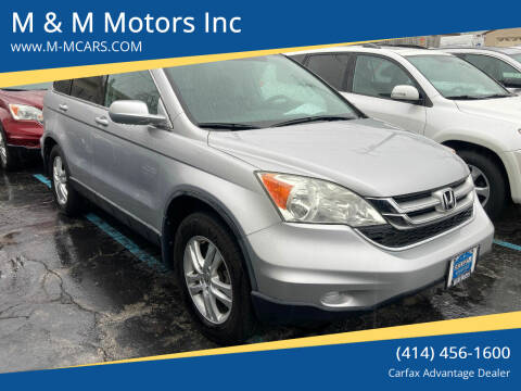 2010 Honda CR-V for sale at M & M Motors Inc in West Allis WI