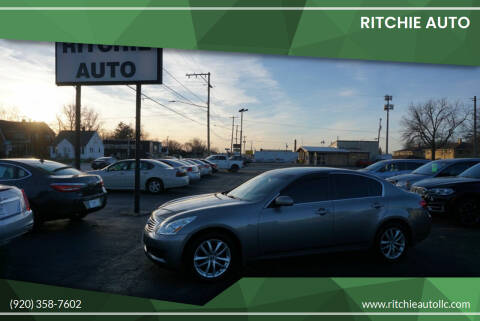 2008 Infiniti G35 for sale at Ritchie Auto in Appleton WI