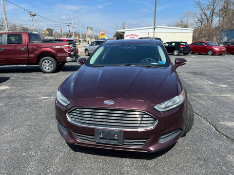 2013 Ford Fusion for sale at M & J Auto Sales in Attleboro MA