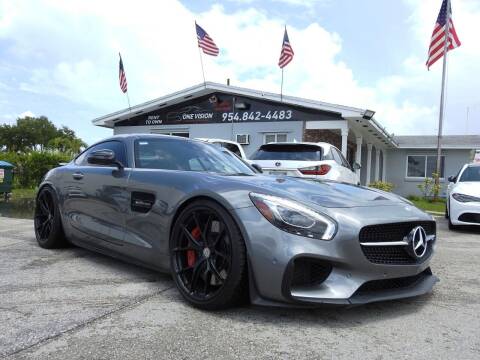 2016 Mercedes-Benz AMG GT for sale at One Vision Auto in Hollywood FL