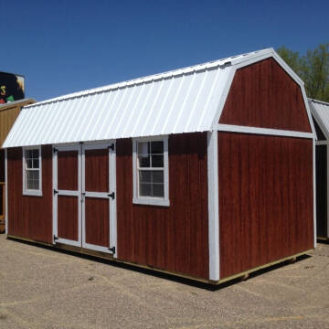 2024 Premier Marine side lofted barn for sale at Triple R Sales in Lake City MN