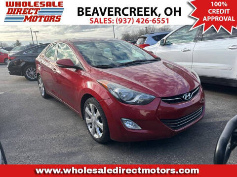 2012 Hyundai Elantra for sale at WHOLESALE DIRECT MOTORS in Beavercreek OH