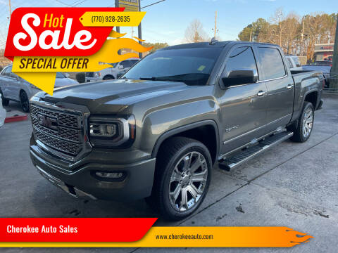 2017 GMC Sierra 1500 for sale at Cherokee Auto Sales in Acworth GA