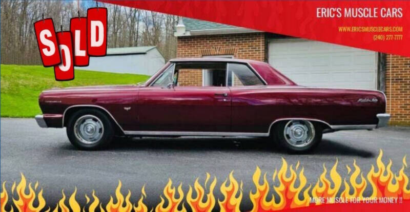 1964 Chevrolet Chevelle Malibu for sale at Eric's Muscle Cars in Clarksburg MD