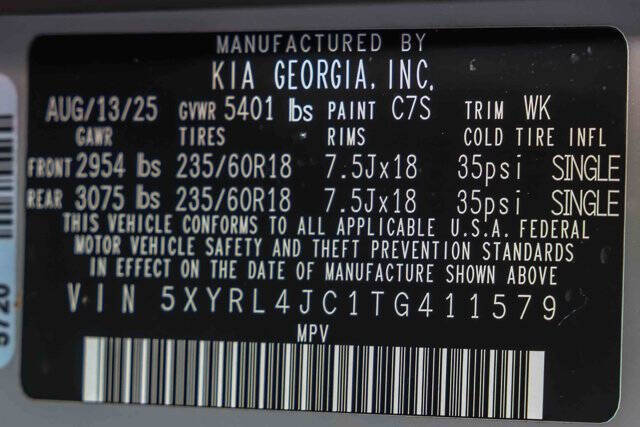2026 Kia Sorento S