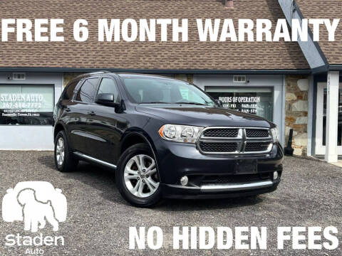 2013 Dodge Durango for sale at Staden Auto in Feasterville Trevose PA