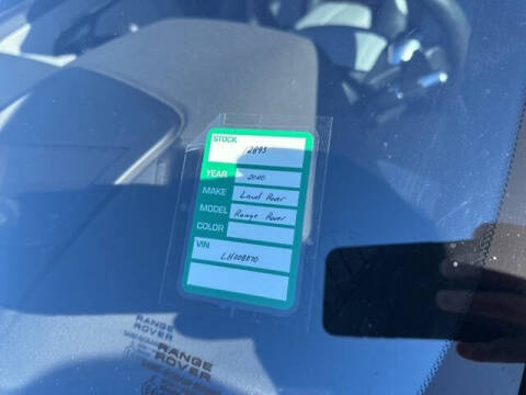 2020 Land Rover Range Rover Evoque First Edition