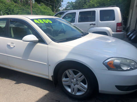 2007 Chevrolet Impala for sale at MILL STREET AUTO SALES LLC in Vernon CT