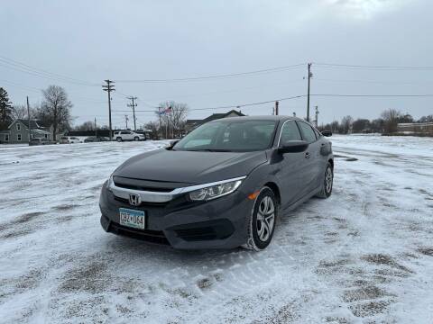 2018 Honda Civic for sale at ONG Auto in Farmington MN