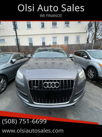 2012 Audi Q7 for sale at Olsi Auto Sales in Worcester MA