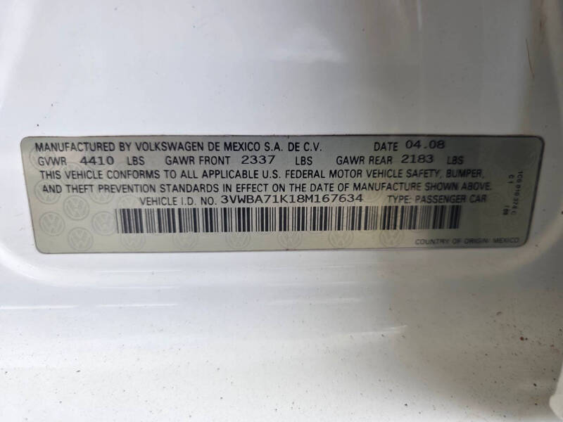 2008 Volkswagen GLI PZEV