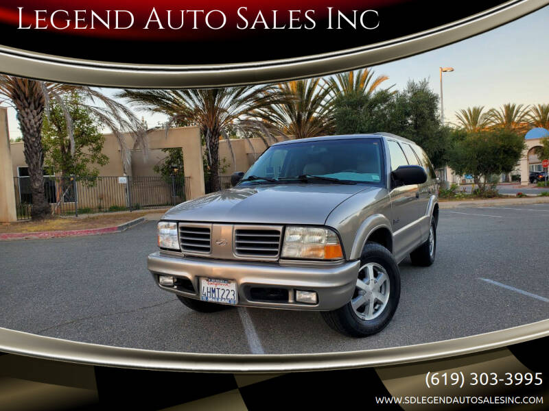2000 Oldsmobile Bravada for sale at Legend Auto Sales Inc in Lemon Grove CA