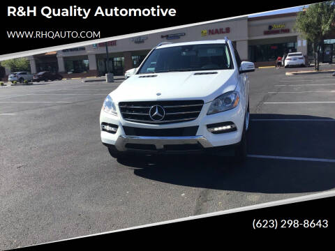 2015 Mercedes-Benz M-Class for sale at R&H Quality Automotive in Avondale AZ