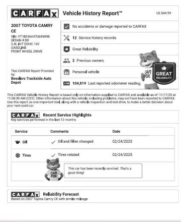 2007 Toyota Camry LE