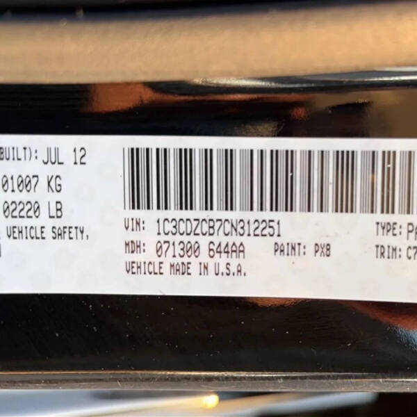 2012 Dodge Avenger SXT