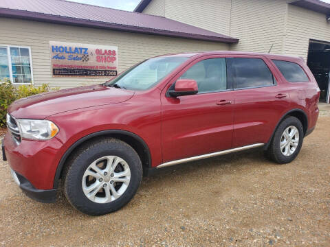 2013 Dodge Durango for sale at Hollatz Auto Sales in Parkers Prairie MN