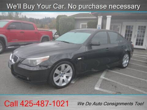 2007 BMW 5 Series for sale at Platinum Autos in Woodinville WA