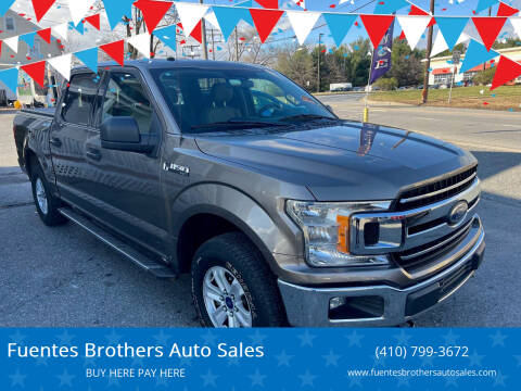 2018 Ford F-150 for sale at Fuentes Brothers Auto Sales in Jessup MD