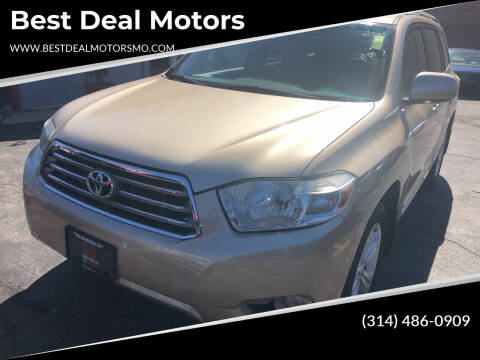 2010 Toyota Highlander for sale at Best Deal Motors in Saint Charles MO