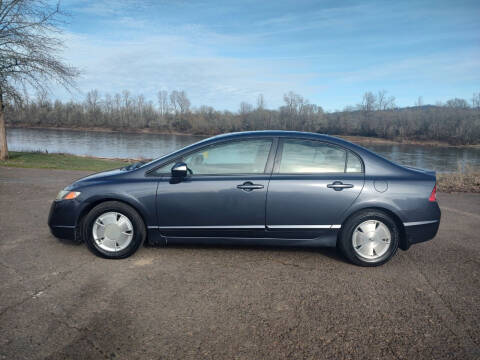 2008 Honda Civic for sale at M AND S CAR SALES LLC in Independence OR
