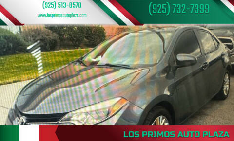 2015 Toyota Corolla for sale at Los Primos Auto Plaza in Brentwood CA