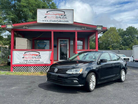 2015 Volkswagen Jetta for sale at 4Auto Sales, Inc. in Fredericksburg VA