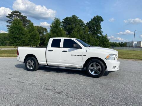2012 RAM Ram Pickup 1500 for sale at GTO United Auto Sales LLC in Lawrenceville GA
