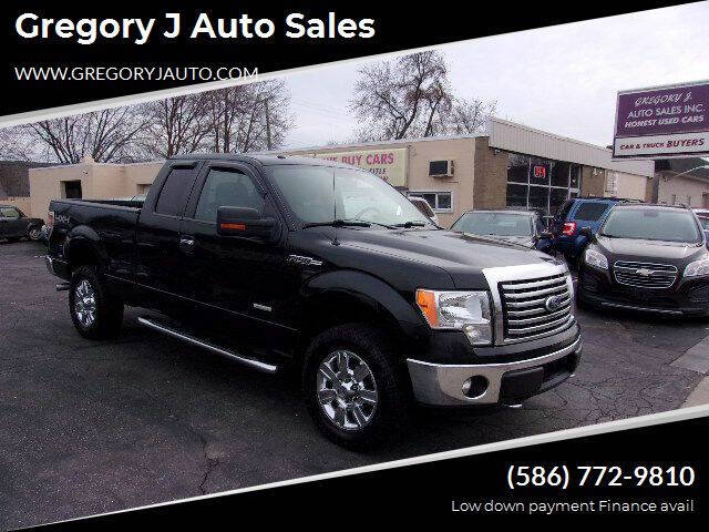 2012 Ford F-150 for sale at Gregory J Auto Sales in Roseville MI