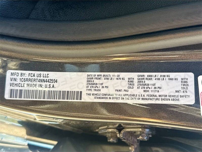 2022 RAM 1500 Laramie