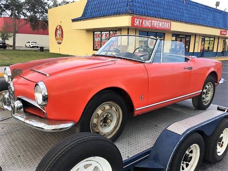 1962 Alfa Romeo Guiletto for sale at Thoroughbred Motors in Sarasota FL