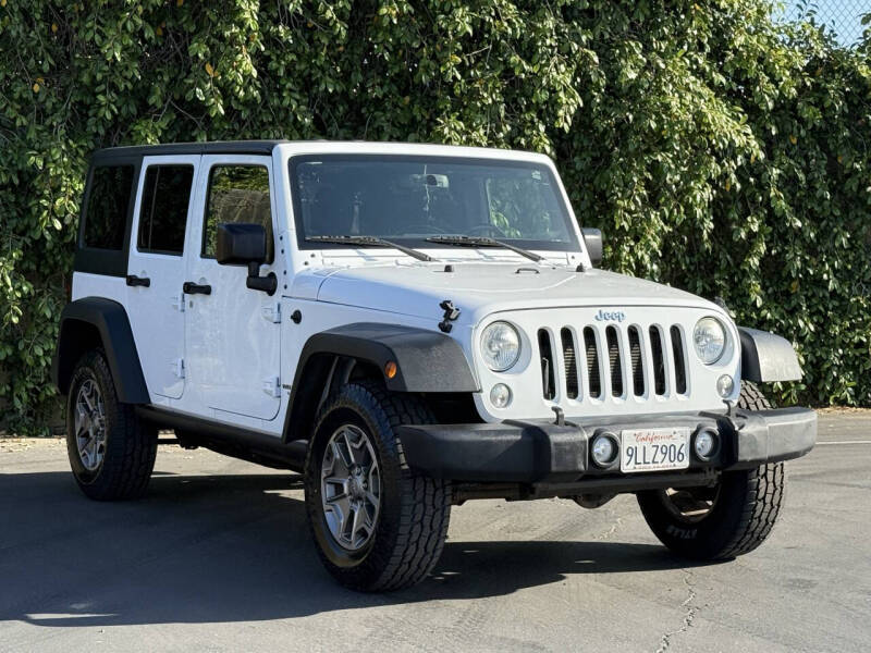 Used 2015 Jeep Wrangler Unlimited Rubicon with VIN 1C4BJWFG1FL625947 for sale in Sacramento, CA