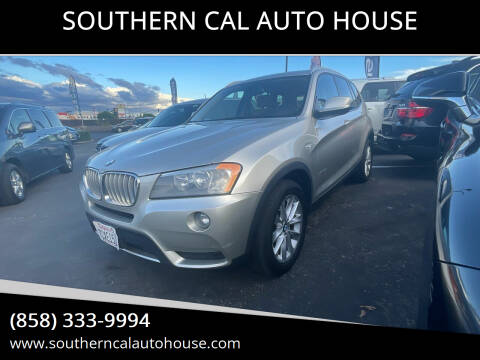 2014 BMW X3 for sale at SOUTHERN CAL AUTO HOUSE in San Diego CA