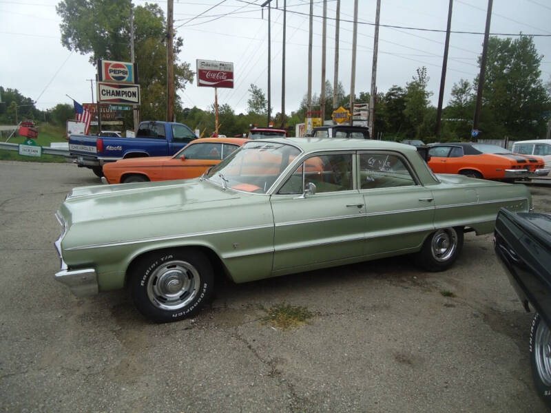 1964 Chevrolet Impala for sale at Marshall Motors Classics in Jackson MI