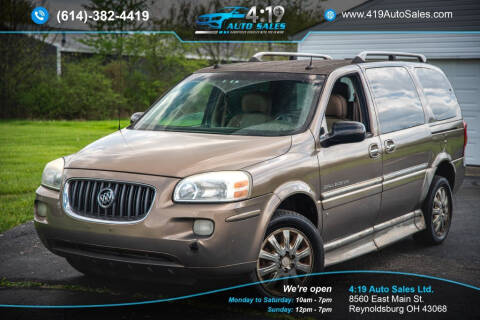 2006 Buick Terraza for sale at 4:19 Auto Sales LTD in Reynoldsburg OH