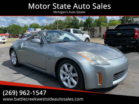 2004 Nissan 350Z for sale at Motor State Auto Sales in Battle Creek MI