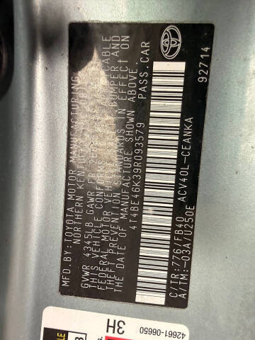 2009 Toyota Camry LE