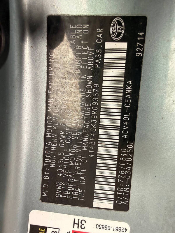 2009 Toyota Camry LE