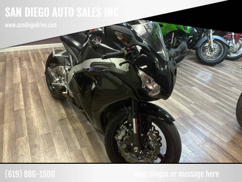 2011 Honda CBR 1000RR for sale at SAN DIEGO AUTO SALES INC in San Diego CA