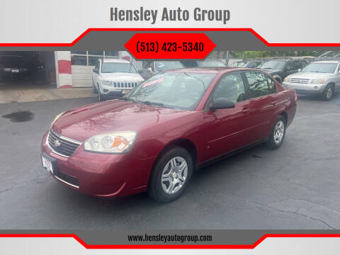 2007 Chevrolet Malibu for sale at Hensley Auto Group in Middletown OH