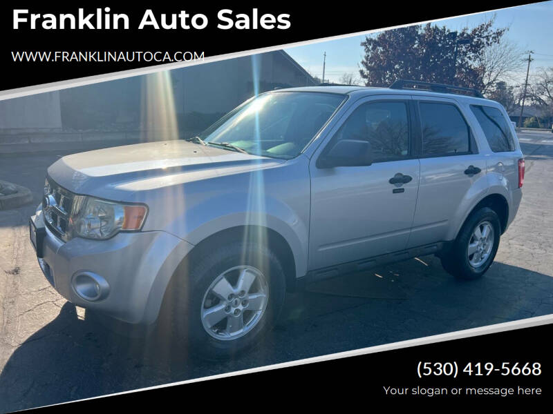 2009 Ford Escape for sale at Franklin Auto Sales in Yuba City CA
