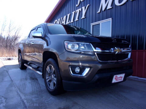 2015 Chevrolet Colorado for sale at Quality Motors Inc in Algona IA