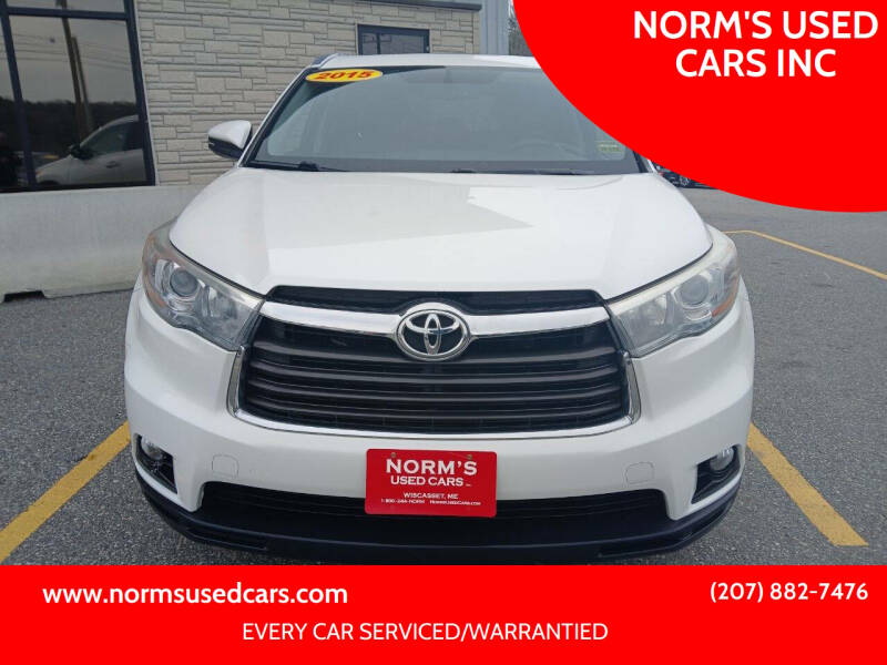 2015 Toyota Highlander XLE's photo